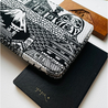 Kyoku Haku Kyoku Haku Pen Case for 20 Pens Daruma Black