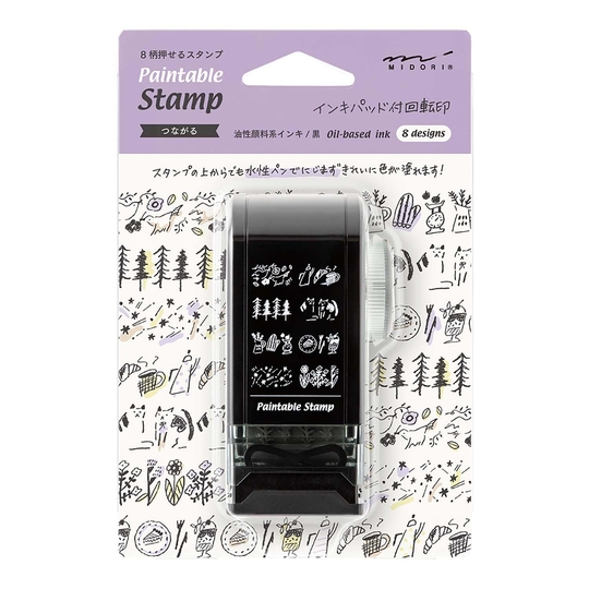 Midori Paintable Rotating Stamp Dial Connection