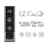 Midori Midori Paintable Stamp Roller Cat & Landscape