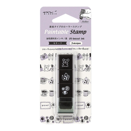Midori Paintable Stamp Roller Motif