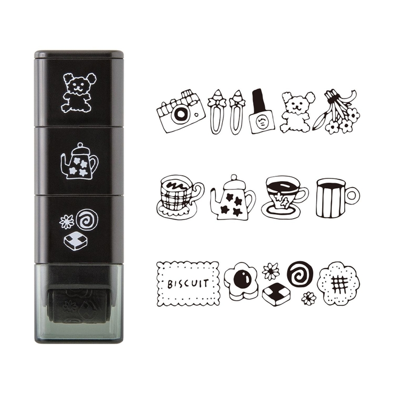Midori Midori Paintable Stamp Timbro Roller Motif