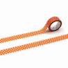 MT Masking Tape MT 1P Dot Washi Tape Deep Orange