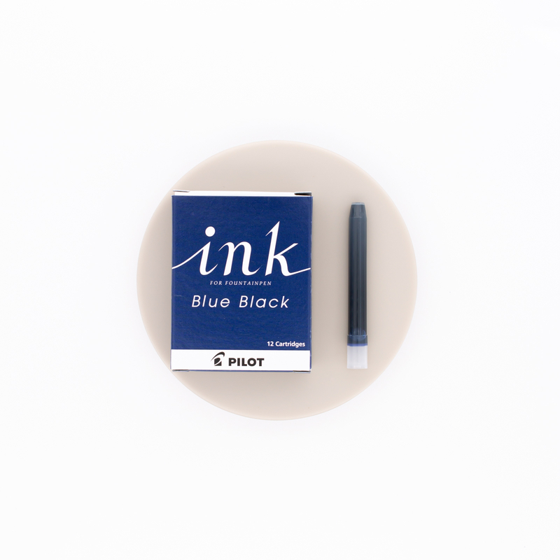 Pilot Blue Black 12 Ink Cartridges