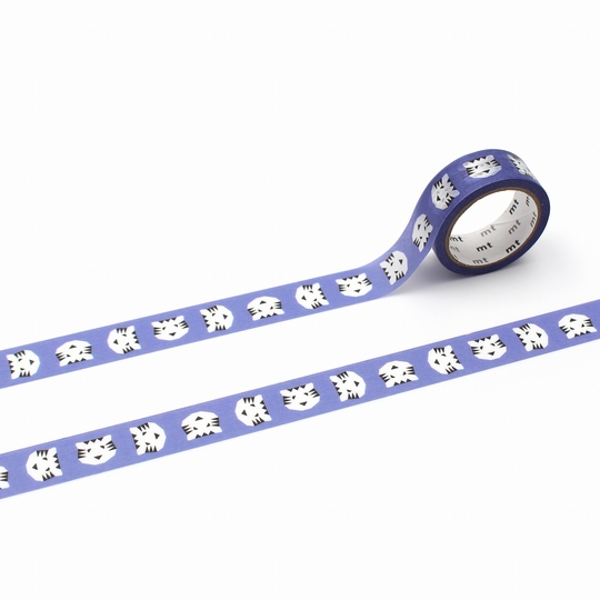 MT x Papier Tigre Washi Tape Tigre Blue