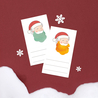 Wearingeul Wearingeul Santa Claus Sticker & Swatch
