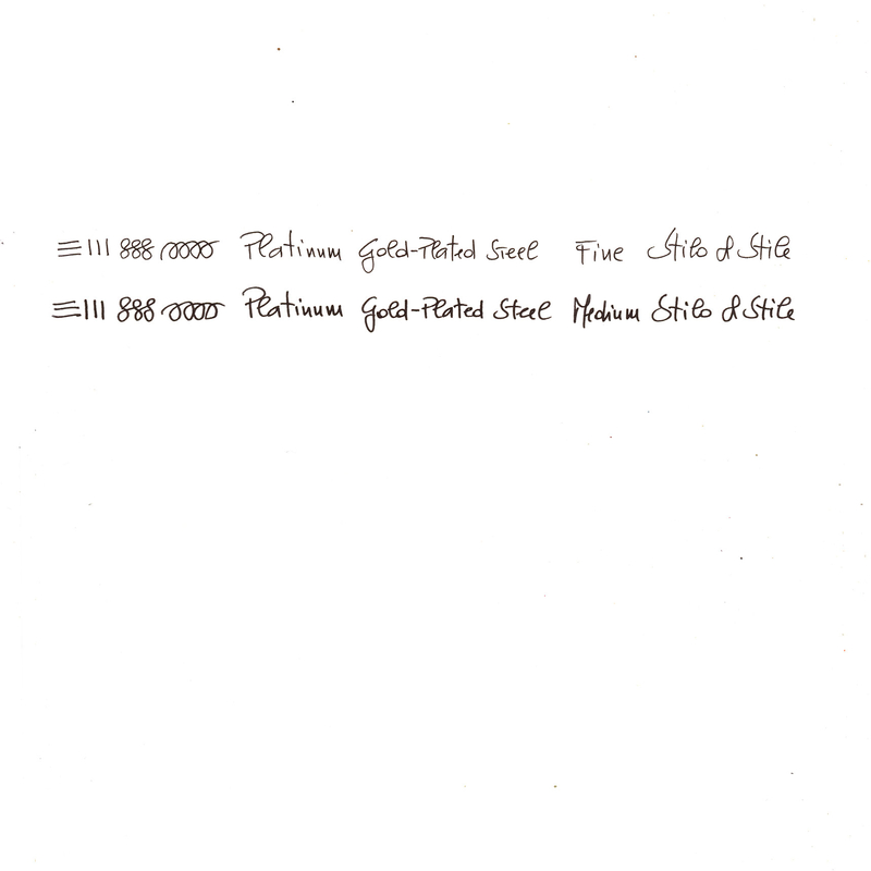 Platinum Platinum Biso Fountain Pen Flame Red
