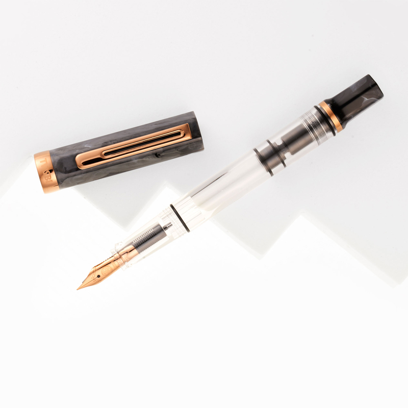 TWSBI Twsbi Eco Fountain Pen Black Marble & Bronze