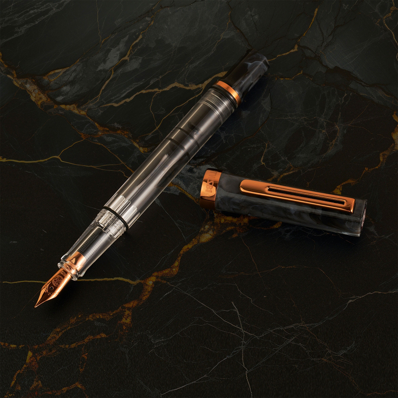 TWSBI Twsbi Eco Fountain Pen Black Marble & Bronze
