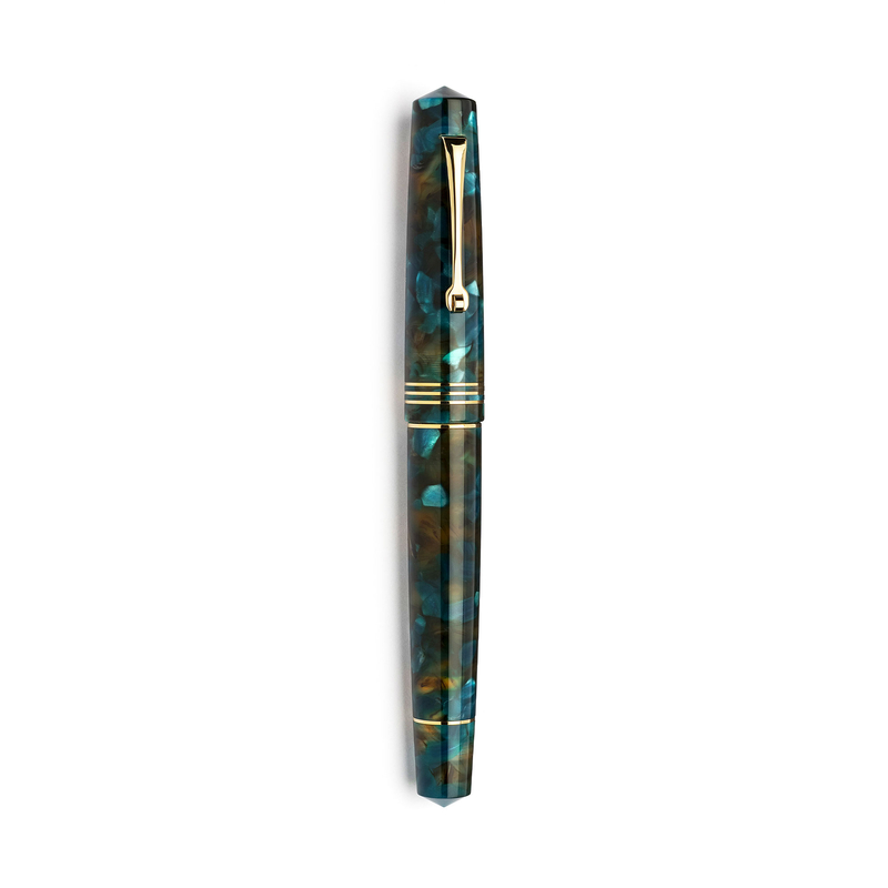 Leonardo Officina Italiana Leonardo Momento Zero Fountain Pen Pausilya & Gold 14k