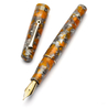 Leonardo Officina Italiana Leonardo Momento Zero Penna Stilografica Lava e Cenere & Oro