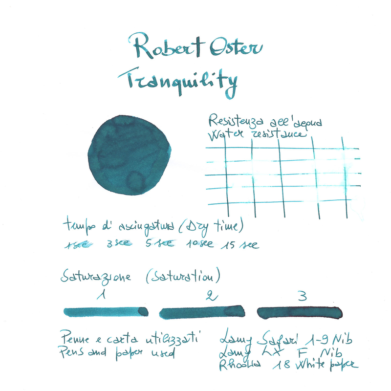 Robert Oster Tranquillity Ink Bottle 50 ml