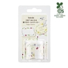 Bande Bande Washi Tape Adesivo in Rotolo Scrivibile Happy Flowers