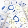 Bande Bande Washi Tape Writable Roll Sticker Happy Flowers