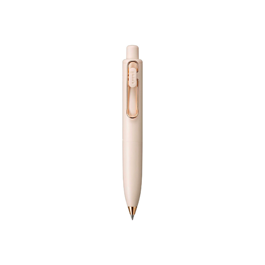 Uni-ball One P 0.5 mm Gel Pen Yogurt & Rose Gold