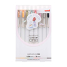 Uni Uni-ball One 0.38 mm Set of 8 Gel Pens Fika Color