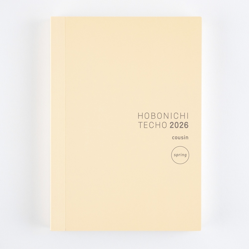 Hobonichi Hobonichi Techo Cousin Book 2026 Agenda A5 Giornaliera Spring