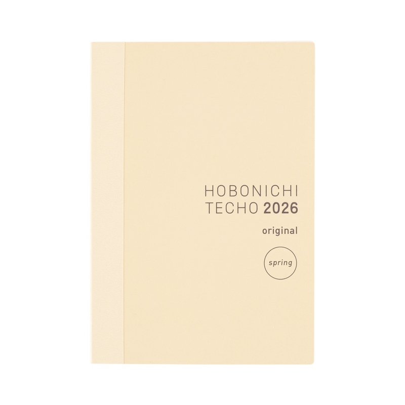 Hobonichi Hobonichi Techo Original Book 2026 Agenda A6 Giornaliera Spring