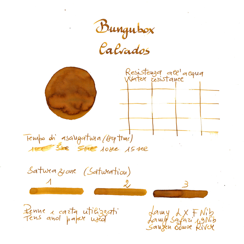 Bungubox Bungubox Ink Tells More Calvados Inchiostro Ferrogallico 30 ml