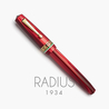 Radius Radius Settimo Fountain Pen Italia Red & Gold Limited Edition