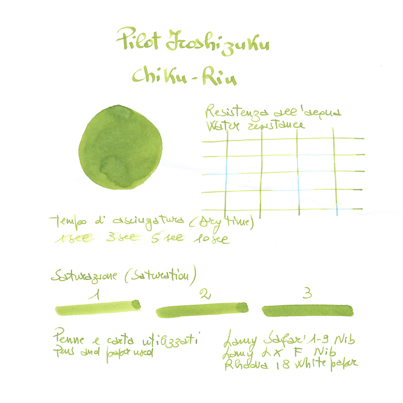 Pilot Iroshizuku Chiku-Rin Inchiostro 50 ml