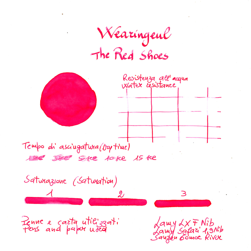 Wearingeul Wearingeul The Red Shoes Ink Bottle 30 ml