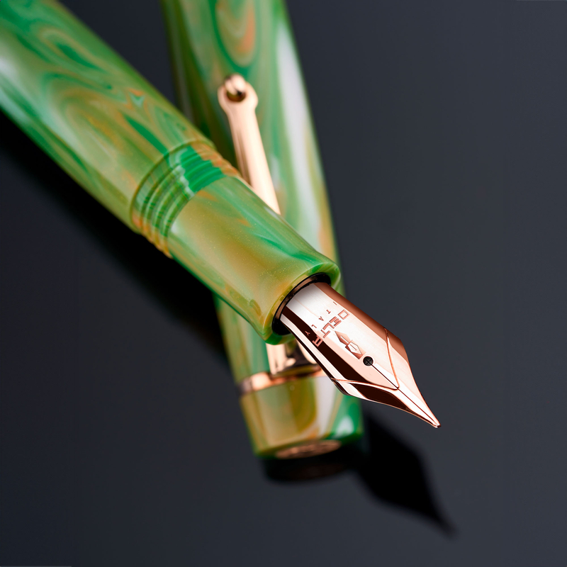 Delta Delta Signs of Time Fountain Pen Rococò