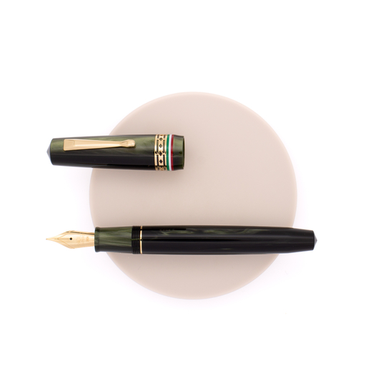 Radius Settimo Fountain Pen Italia Green & Gold Limited Edition