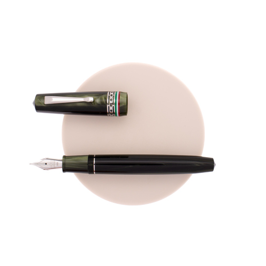 Radius Settimo Fountain Pen Italia Green & Rhodium Limited Edition