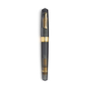 Leonardo Officina Italiana Leonardo Momento Zero Grande Pura Fountain Pen Grey & Gold No. 8 Nib