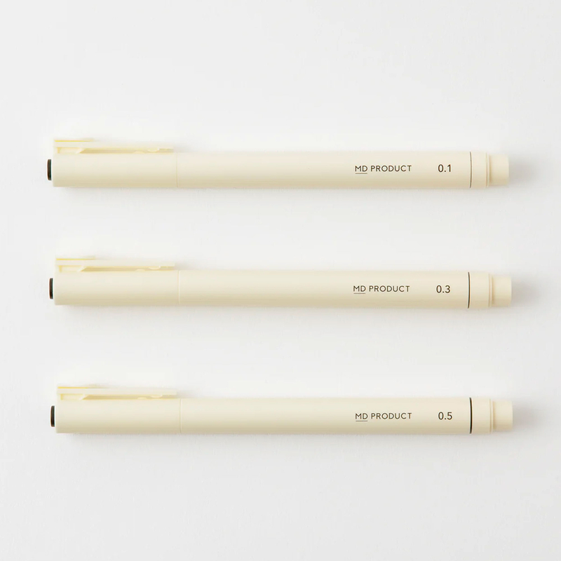 MD Paper MD Drawing Pen 0.1 mm Nera
