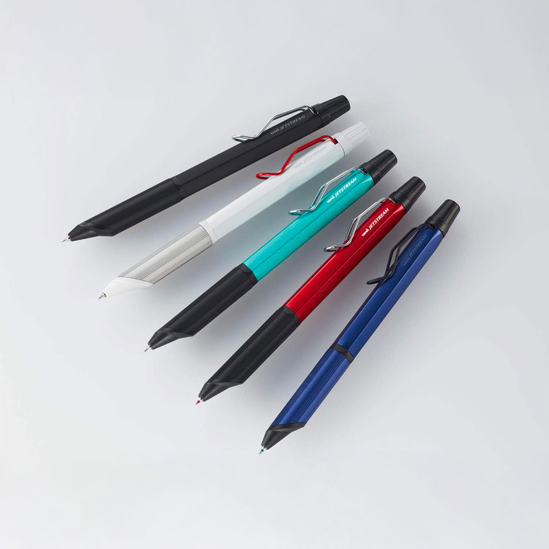 Uni Uni Jetstream Edge 3 Color 0.28 mm Penna Multifunzione White Red