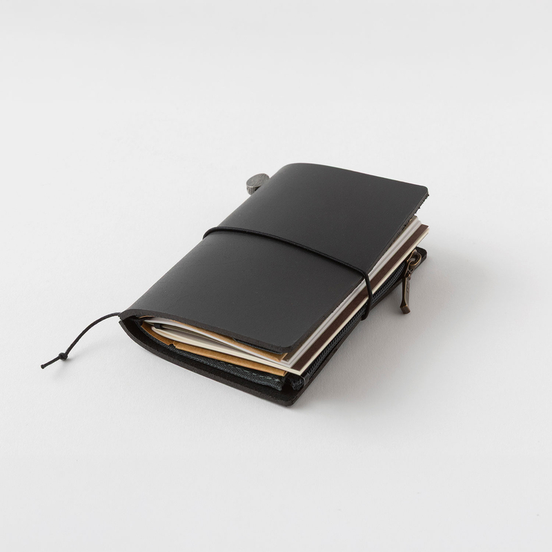 Traveler's Company Traveler's Notebook Card Size 20th Anniversary Set Black