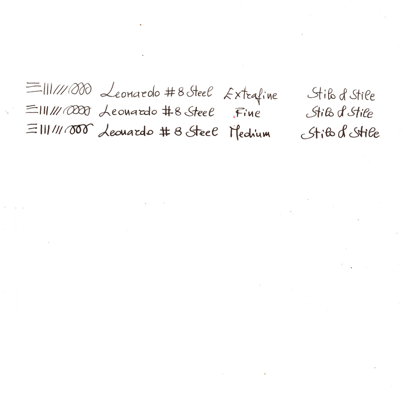 Leonardo Officina Italiana Leonardo Momento Zero Grande Pura Fountain Pen Red & Ruthenium No. 8 Nib