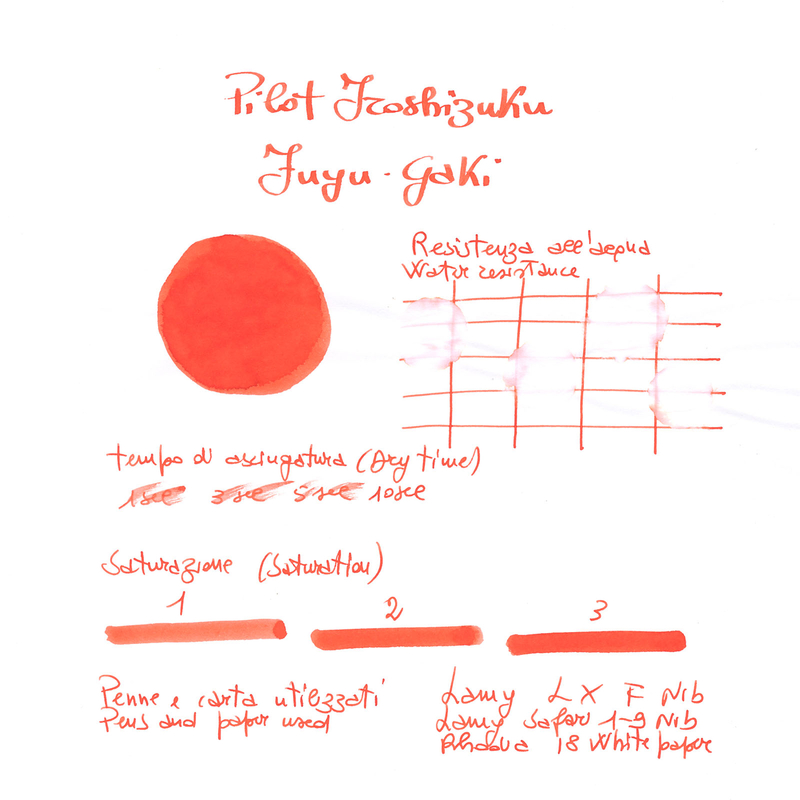 Pilot Iroshizuku Fuyu-Gaki Inchiostro 15 ml