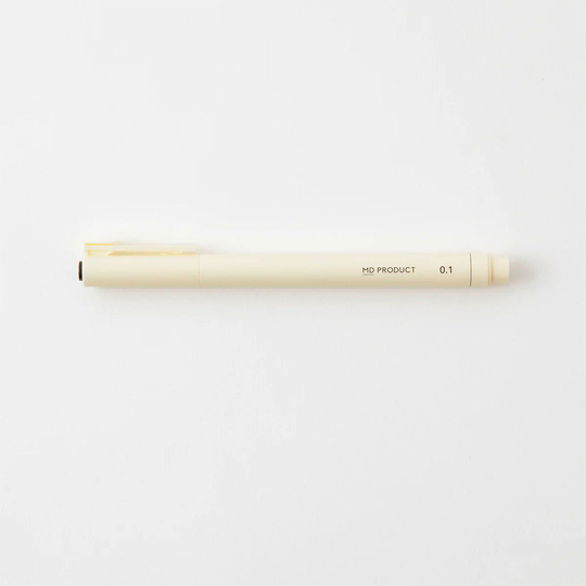 MD Drawing Pen 0.1 mm Nera