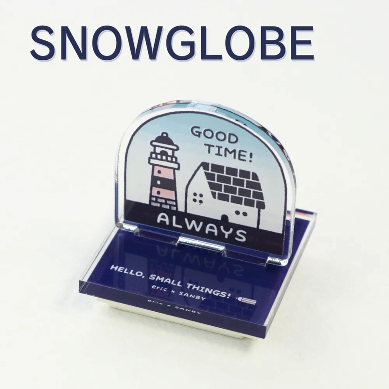 Sanby Sanby x Eric Small Things Acrylic Stand Stamp Snowglobe