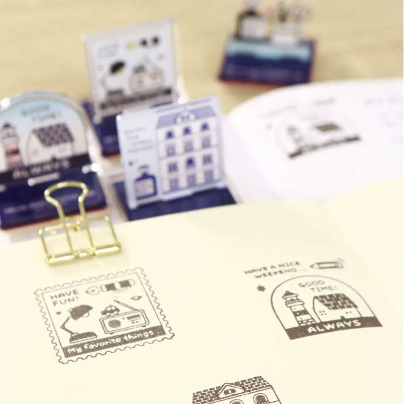 Sanby Sanby x Eric Small Things Acrylic Stand Stamp Snowglobe