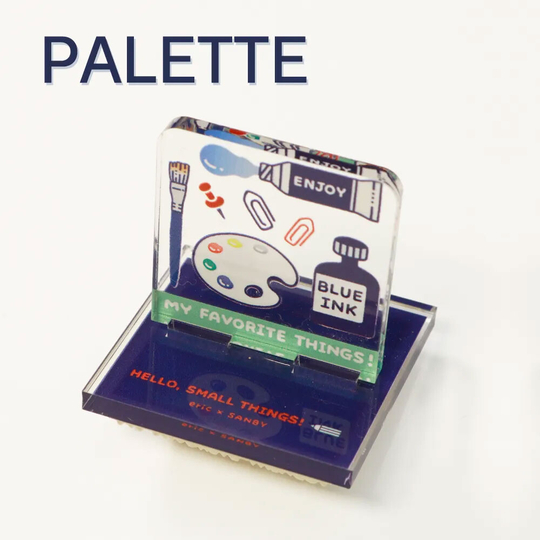 Sanby x Eric Small Things Acrylic Stand Stamp Palette