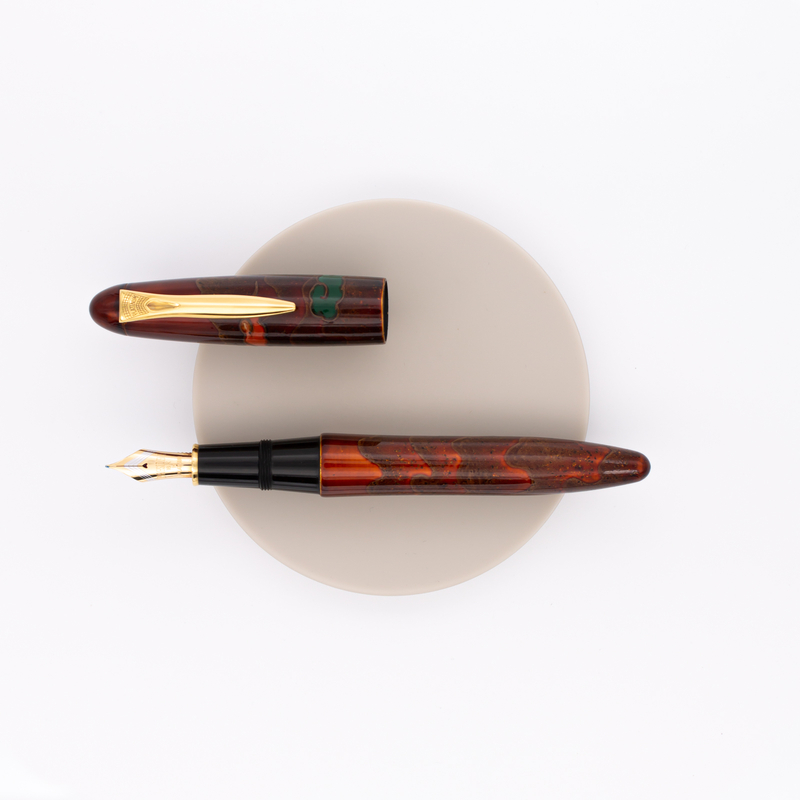 Platinum Izumo Maki-e Fountain Pen Yakumo Byakudan