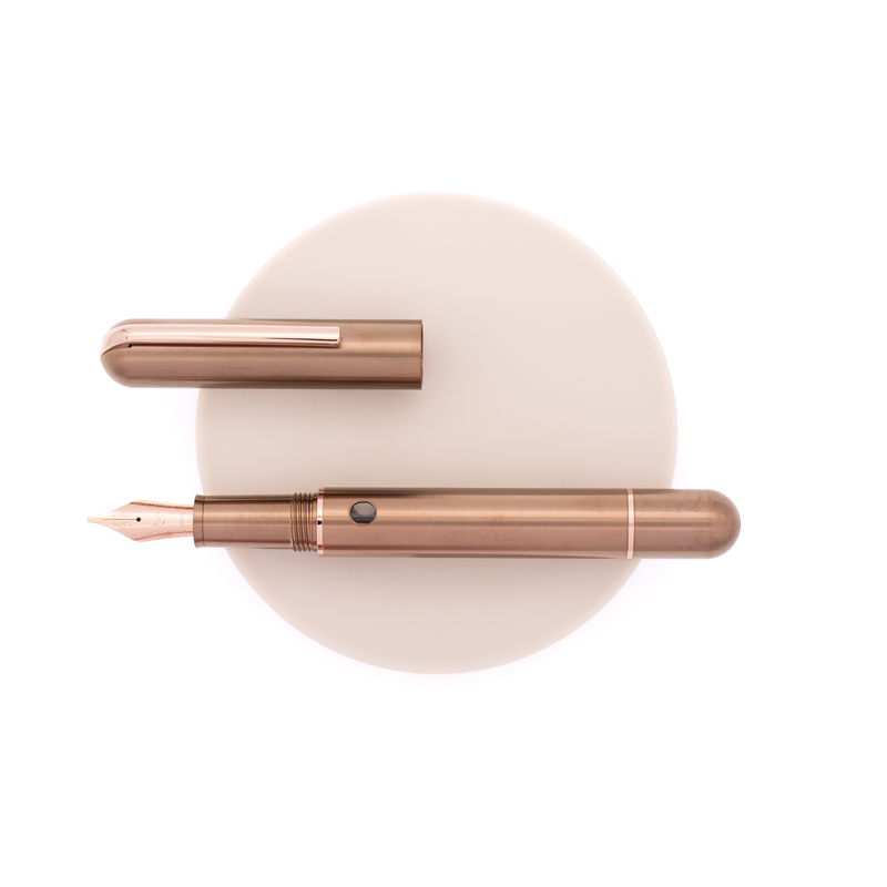 Nahvalur Nahvalur Nautilus Fountain Pen Ti Toffee