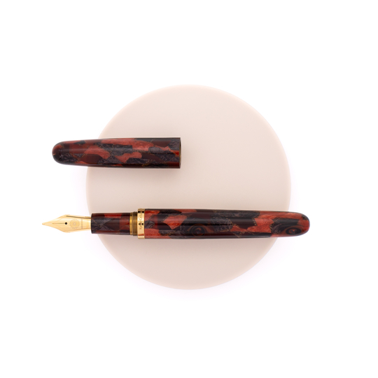 Wancher Dream Pen Celluloid Fountain Pen Momiji