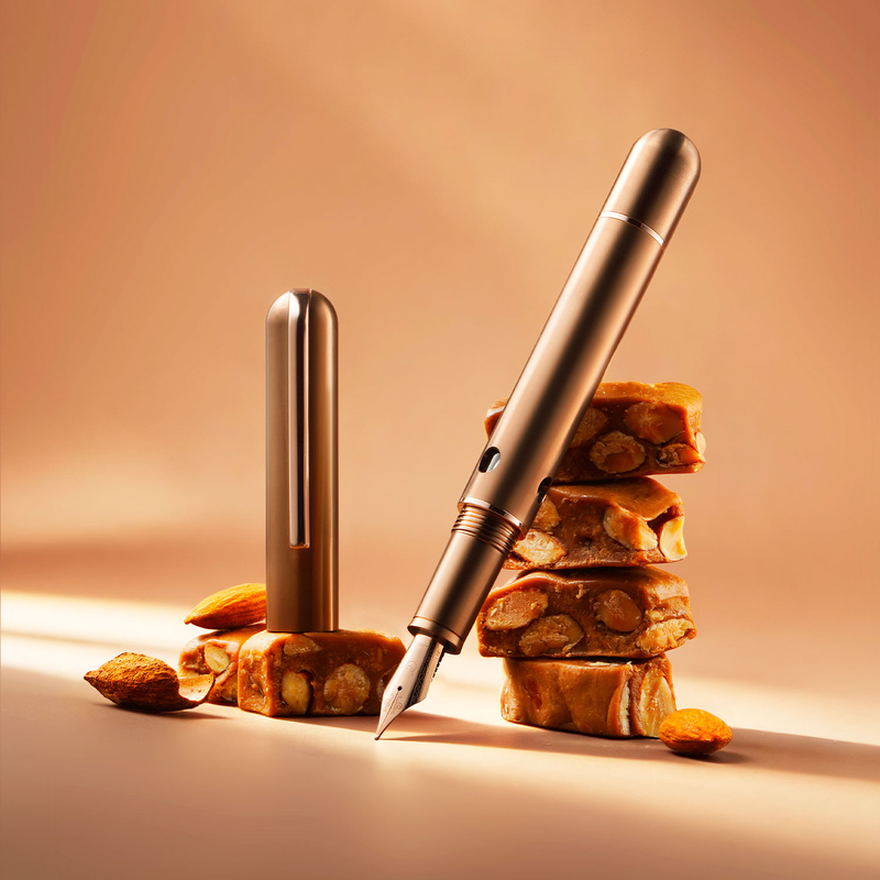 Nahvalur Nahvalur Nautilus Fountain Pen Ti Toffee
