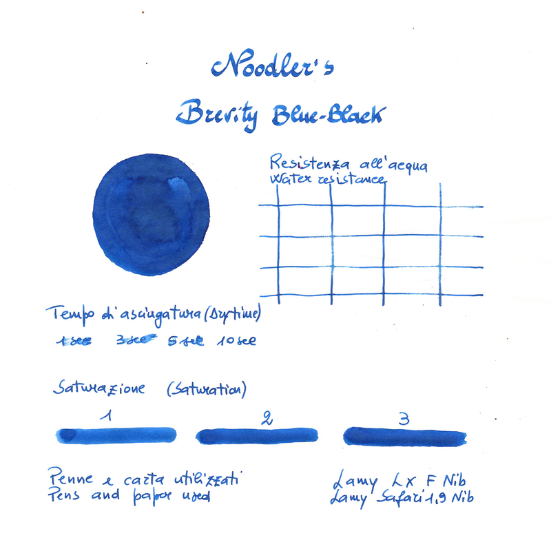 Noodler's Noodler's Brevity Blue Black Inchiostro 3 oz