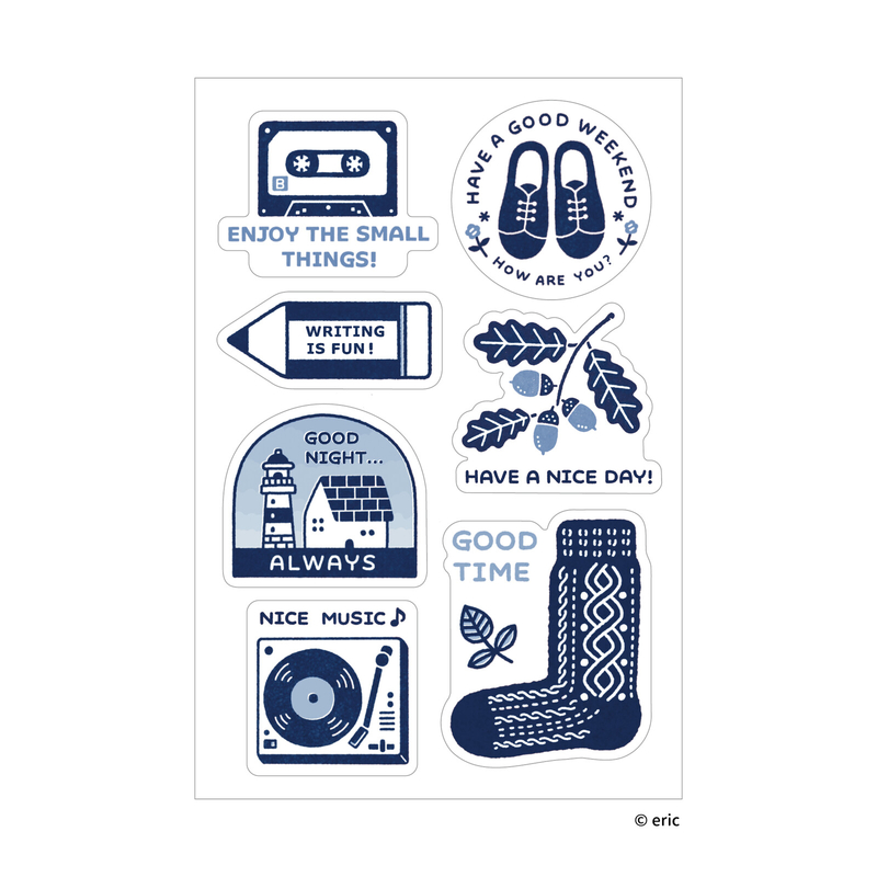 Sanby Sanby x Eric Small Things Multi Stickers Favorite Things