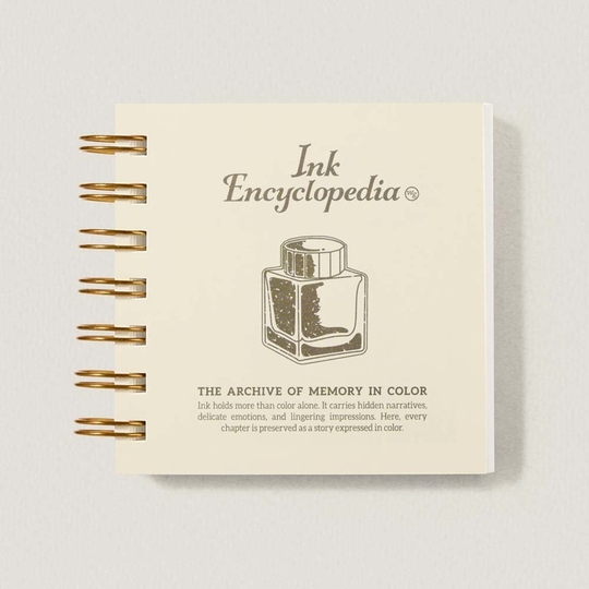 Wearingeul Ink Encyclopedia Color Swatch Notebook