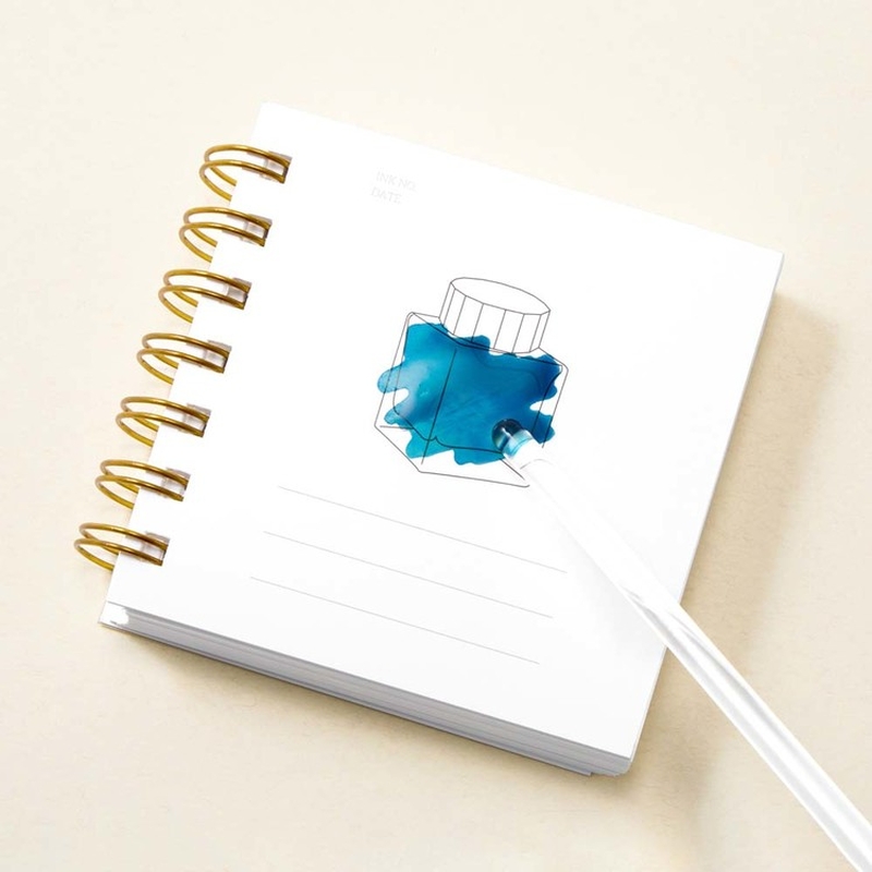 Wearingeul Wearingeul Ink Encyclopedia Color Swatch Notebook