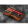 Galen Leather Galen Leather The Pen Arch Supporto Portapenne in Legno di Mogano
