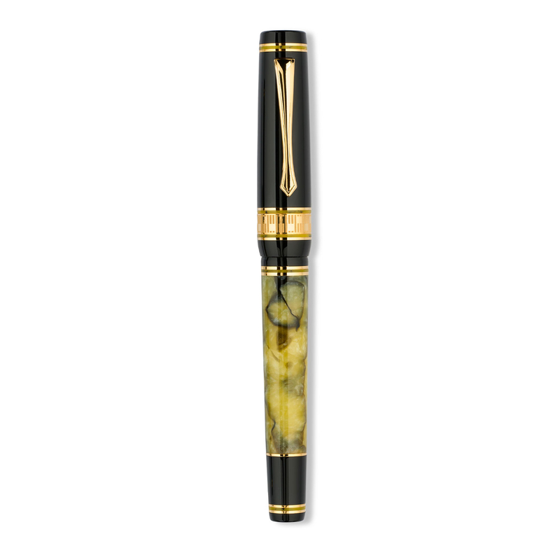 Nettuno Nettuno Superba Penna Stilografica Jade 14k Edizione Limitata