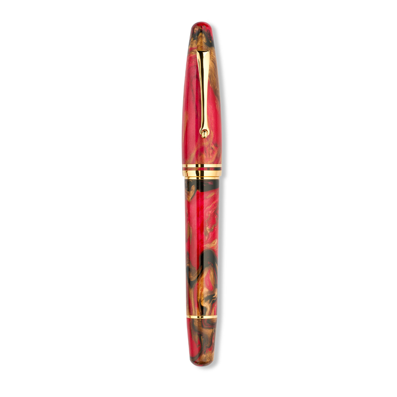 Maiora Maiora Ultra Ogiva P Penna Stilografica Golden Rule 14k