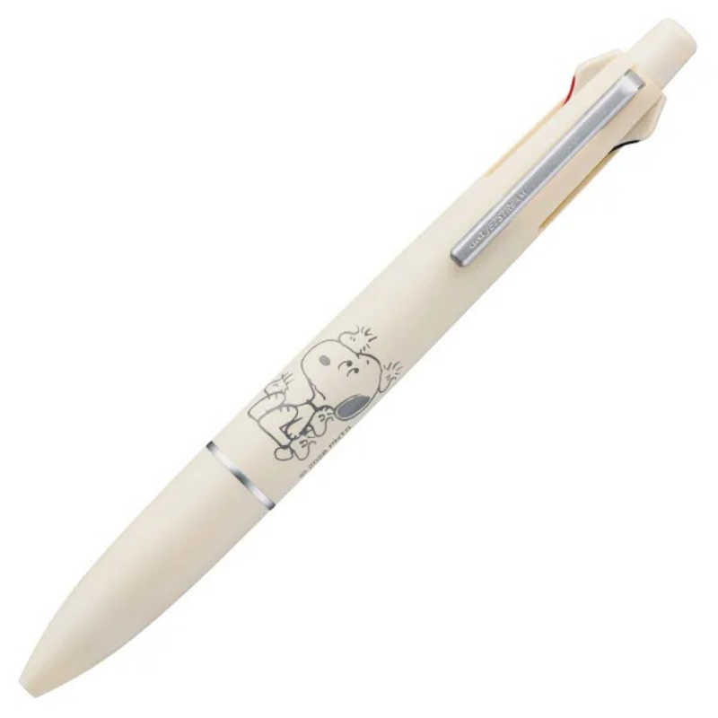 Uni Uni x Peanuts Jetstream 4&1 0.5 mm Lite Touch Penna Multifunzione Mellow White
